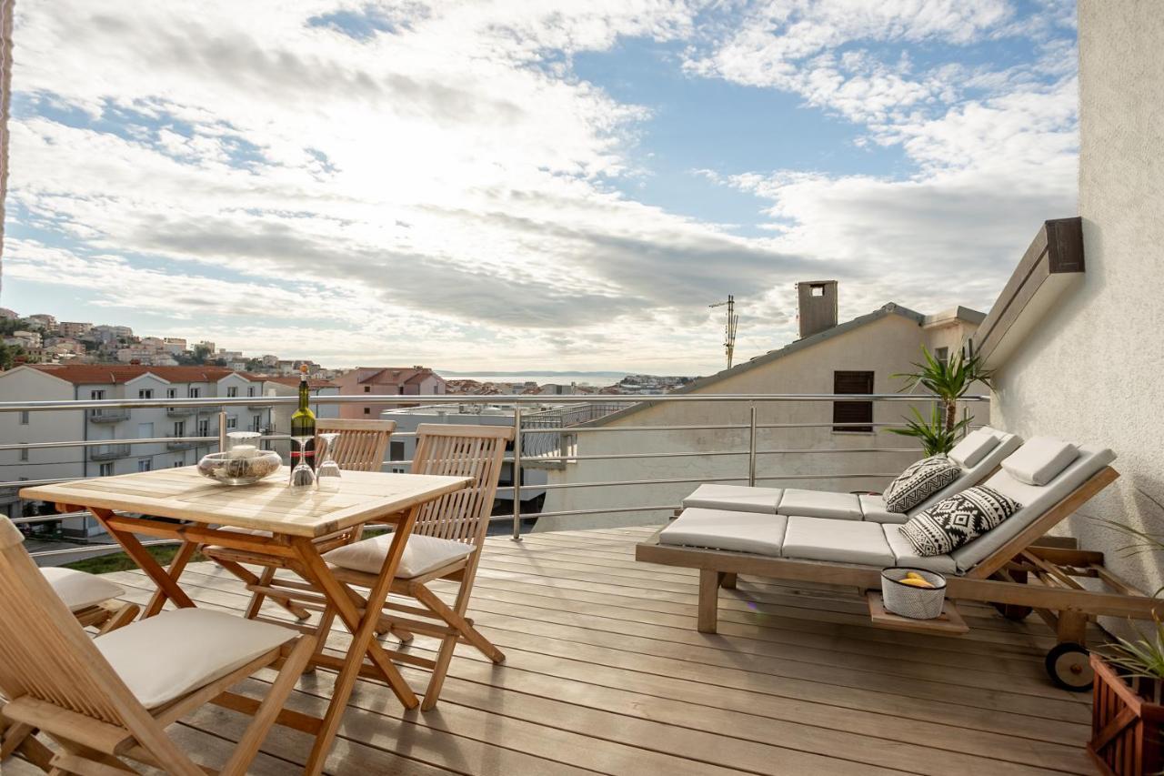 Apartman Aqua Подстрана Экстерьер фото